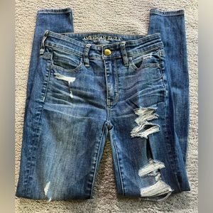 American Eagle High Rise Super Stretch Jeggings - Women’s Size 2